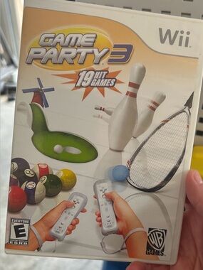 Wii Game Party 3 Video Game - White Wii Editionp
